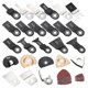 thumbnail image 1 of Sierra Web KKmoon 100pcs Kit de cuchillas oscilantes combinadas Sierra de herramientas múltiples Web Fein Multimaster Makita Bosch Rockwell Sonicrafter Worx Multitool Accesorio KKmoon Sierra Web, 1 of 7