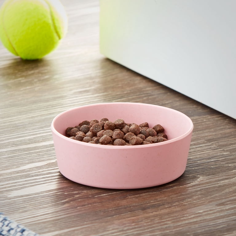 HugSmart Pet Dog Bowl - Melamine With Removable Stainless Steel Insert, Non-Skid Base, 48oz Capacity