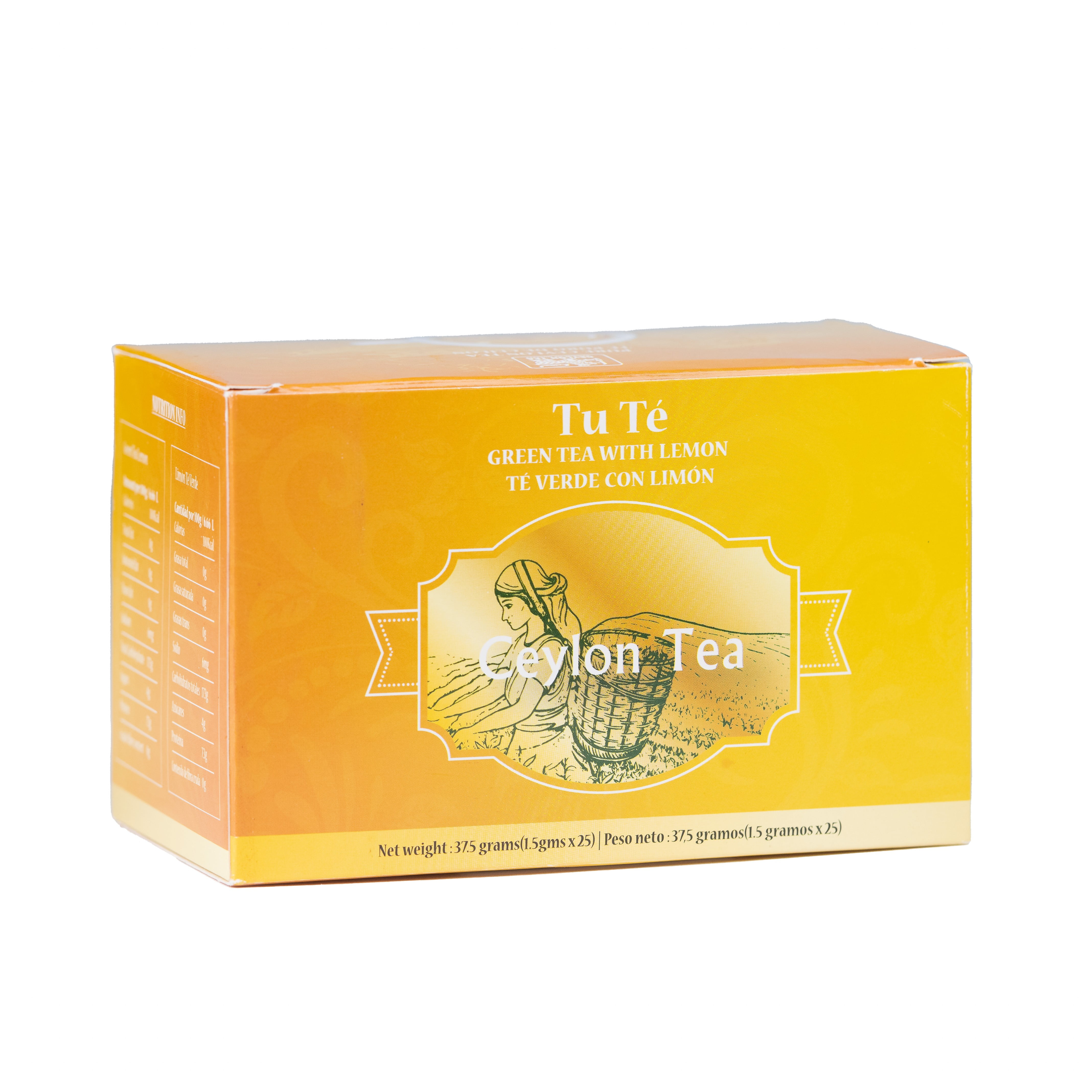 Ceylon Tea Green Tea with Lemon. A flavorful and soothing Tea