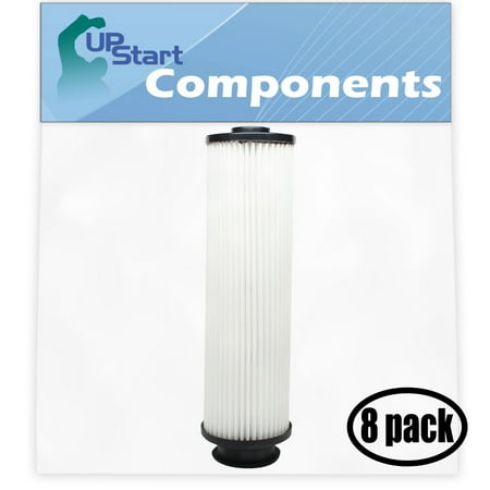 

8-Pack Replacement for Hoover Savvy Bagged/Bagless Upright U8174900 Vacuum HEPA Cartridge Filter - Compatible with Hoover 40140201 Type 201 HEPA Filter