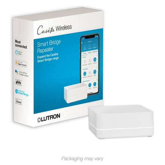 Lutron Caseta Smart Repeater/Range Extender, White