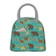 thumbnail image 1 of Fotbe Cute Animals Bolsa de Almuerzo con Estampado, Lonchera Aislada, Contenedor de Comida Reutilizable Tipo Cooler a Prueba de Fugas, 1 of 6
