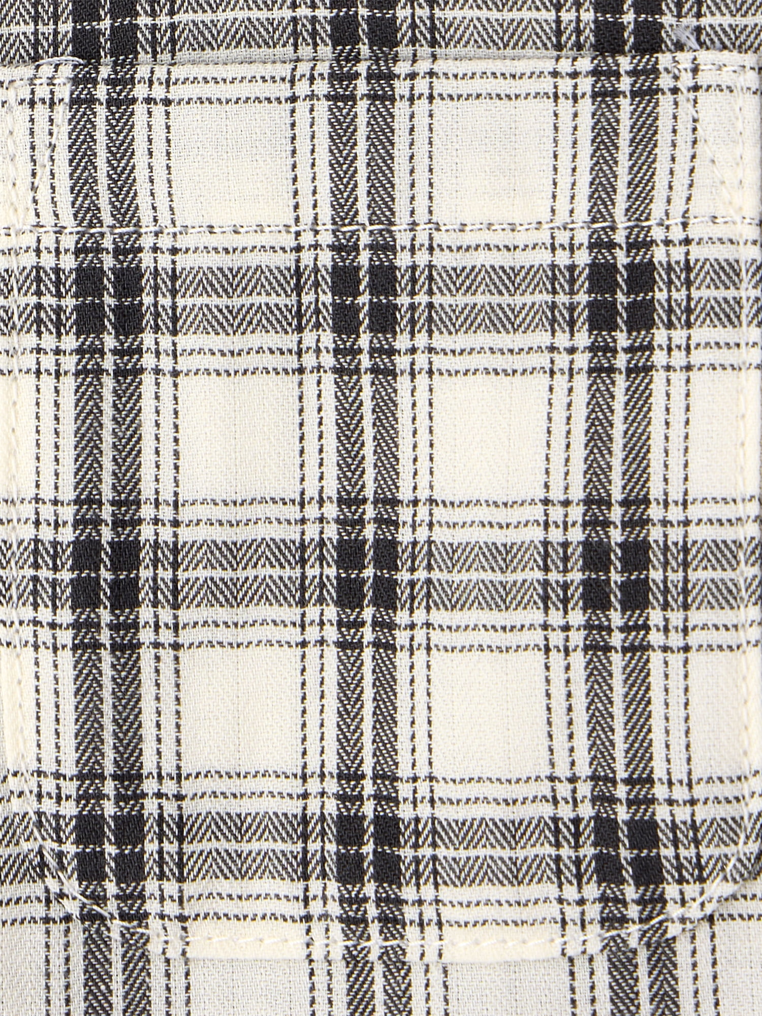 The Children's Place Baby And Toddler Boys Long Sleeve Plaid Textured Poplin Button Up Shirt, Sizes 6M-5T