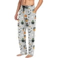 thumbnail image 6 of Top-kevin Mens Pajama Pants Ghosts Halloween Boo Lounge Pajama Bottoms with Pockets, 6 of 13