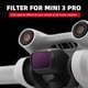 thumbnail image 1 of Filtros De Lentes De Cámara Juego de filtros de aleación de aluminio Lente de filtro de protección de vidrio UV CPL para DJI Mini 3 Pro, 1 of 6