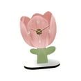 thumbnail image 3 of Tongina Table Clock Mantel Clock Farmhouse Clock Non Ticking Decoration Tabletop Ornament for Bookshelf Countertops Home Office Desk, 3 of 8