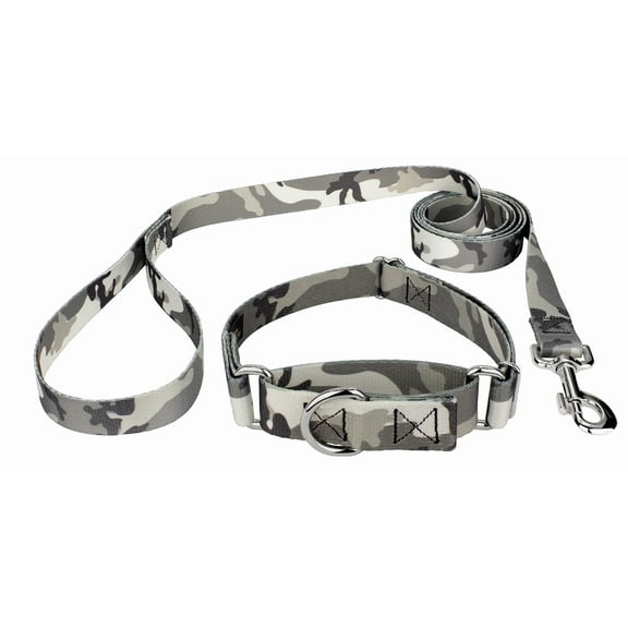Country Brook Petz® Urban Camo Martingale Dog Collar and Leash, Extra Large