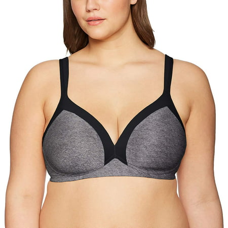 Warner's Women's Plus-Size Simply Perfect Full Figure Cooling Wire-Free (Best Clothes For Plus Size Hourglass Figure)