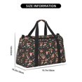 thumbnail image 3 of KLL Sac de Voyage en Forme d'Escargot Champignon - Sacs de Voyage Pliables pour Hommes et Femmes - Bandoulière Réglable - Sac de Sport - Sac de Voyage de Nuit, 3 of 7