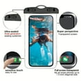 thumbnail image 3 of Keep Your Cell phone Safe & Dry - 1pc Universal Waterproof Phone Pouch!, 3 of 8