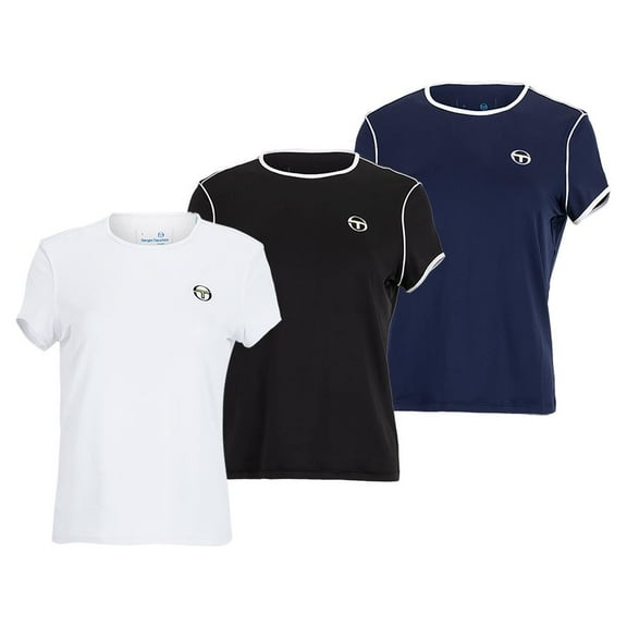 Sergio Tacchini Womens TCP T-Shirt NVY-S