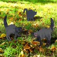 thumbnail image 3 of 3 Pieces Acrylic Stakes Halloween Horror for Statue Garden Black Stake Yard Art Outdoor Animal Decoration, 3 of 5