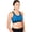 Blue, variant on Zensah Women's Reversible Sports Bra