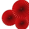 thumbnail image 6 of Tachiuwa 6 Pieces 2024 Chinese New Year Paper Fans Blessing Ornament Gifts Red Traditional Paper Fans for Holiday Celebrations Wedding, 6 of 7