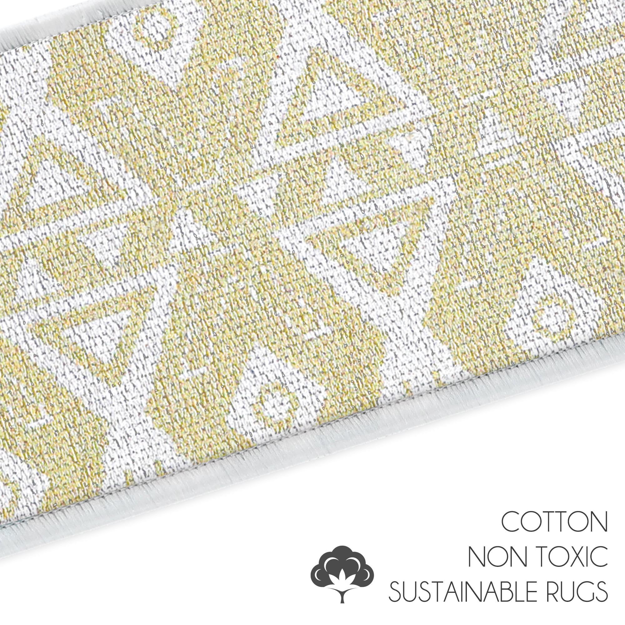 Hairband Design 9" X 28" Stair Treads - 70 % Cotton Anti-Slip Carpet Strips for Indoor Stairs-Easy to Install Stair Treads with Double Adhesive Tape-Safe, Extra-Grip, 13-Pack-Banana Cream Yellow