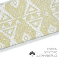 thumbnail image 5 of Hairband Design 9" X 28" Stair Treads - 70 % Cotton Anti-Slip Carpet Strips for Indoor Stairs-Easy to Install Stair Treads with Double Adhesive Tape-Safe, Extra-Grip, 4-Pack-Banana Cream Yellow, 5 of 9
