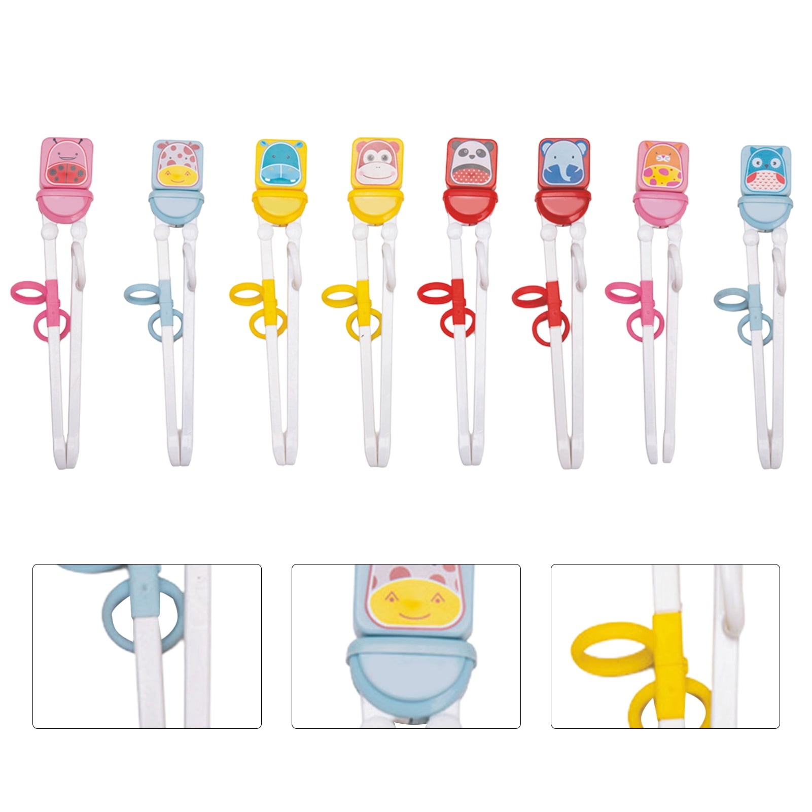 Kitchen 3Pcs/Set Chopsticks Correct Training Chopstick Ring Set Eating Tools LB 