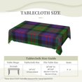 thumbnail image 6 of Rectangle Table Cloth, Macdonald Scottish Clan Tartan Plaid Pattern Resistant Washable Tablecloth Decorative Table Cover for Dining, Indoor and Outdoor, 6 of 6