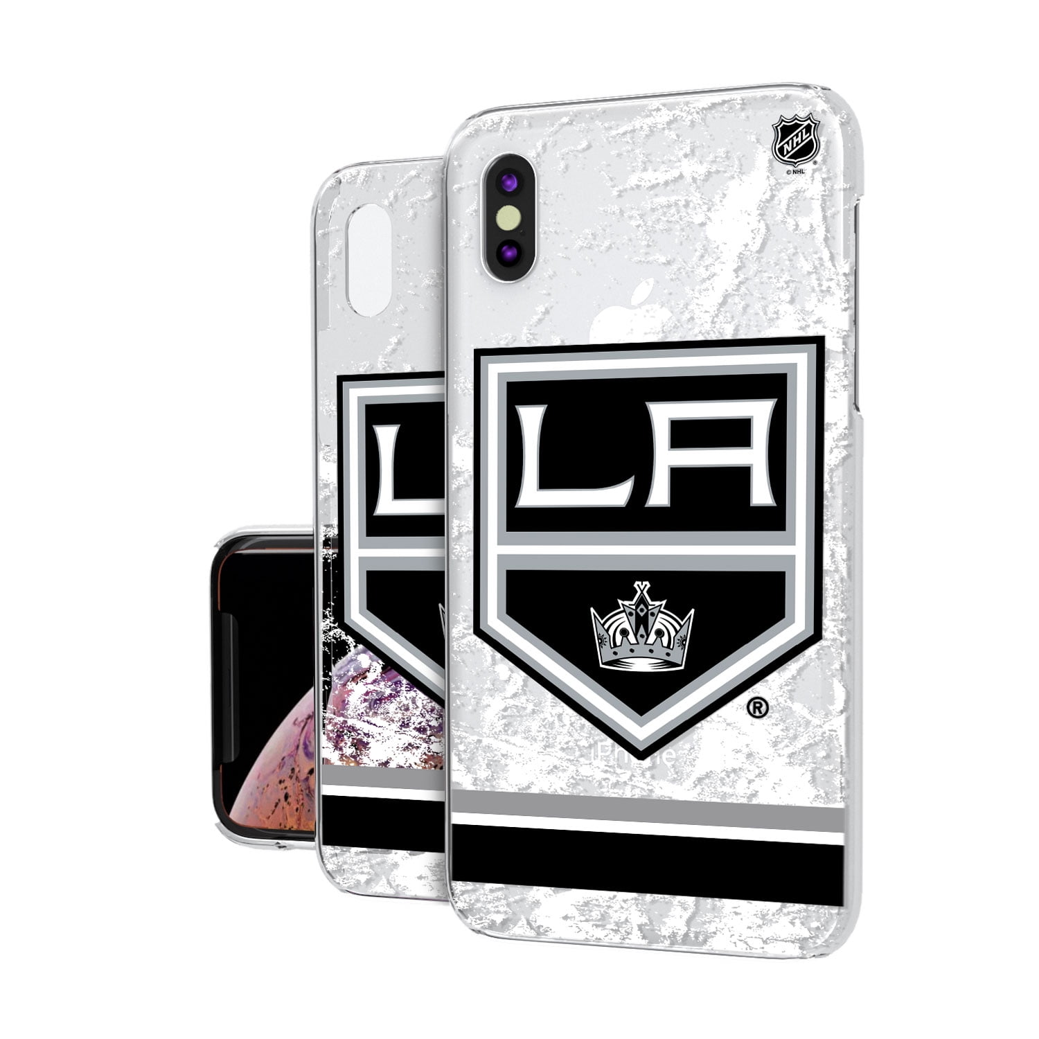 Angeles Kings iPhone Clear Ice Case -