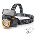thumbnail image 1 of XPE LED Faro Sensor Faro Solar + USB Recargable Faro Faro Luz de Trabajo, 1 of 6