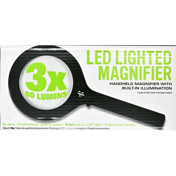 Handheld Led Lighted Magnifier (Other)