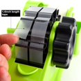 thumbnail image 3 of 35mm Green Automatic Roller Tape Dispenser with 3-inch Inner Rings and 1-inch Roller - Multi-functional Adhesive Tape Cutter for Sealing and Bundling, Includes Main Body, Replacement Rings, and, 3 of 5