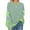 11#Green, variant on Women Striped Star Print Sweatshirt Oversized Long Sleeve Shirts Crew Neck Shirt Color Block Jumper Sweatshirt with Elastic Cuffs Y2K