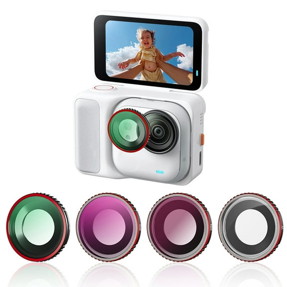 ND Filter Set for Insta360 GO Ultra, ND32 ND64 UV CPL Filters for Insta360 GO Ultra Camera Accessories, Aluminum Multi Coated HD Optical Glass