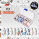 thumbnail image 4 of Nail Art Foil Glue Gel Con Starry Sky Star Foil Stickers Set Nail Transfer Tips Nail Prints Manicure Art Diy Eigraketly CE003118-02, 4 of 6