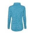 thumbnail image 3 of J. America - Women's Cosmic Fleece Quarter-Zip Pullover - 8617, 3 of 3