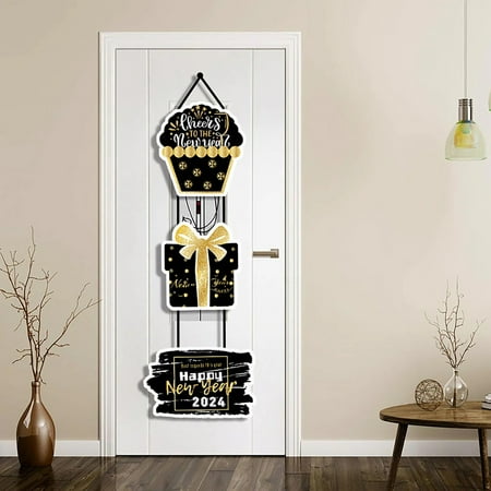

2024 New Year Door Hanger Theme Party Party Decoration Door Hanger Door Beads
