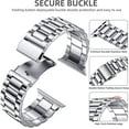 thumbnail image 3 of Tianle Compatible with Apple Watch Band 44mm 45mm 42mm 49mm 38mm 40mm 41mm for Men Women, Stainless Steel Metal Bands Accessories Replacement Wristband for iWatch Ultra 2 SE Series 9 8 7 6 5 4 3 2 1, 3 of 9