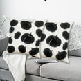 thumbnail image 4 of Halloween Pumpkin Fall Throw Pillow Covers 18x18 Inch Autumn Cushion Covers with 3D Embroidery Soft Plush Pillow Cases for Sofa Couch Living Room Bedroom Farmhouse Thanksgiving Halloween, 4 of 7