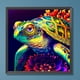 thumbnail image 1 of 5D bricolaje taladro redondo completo diamante pintura tortuga decoración del hogar arte artesanal (A7640) FLhrweasw Nuevo, 1 of 9