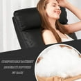 thumbnail image 5 of BestMassage Wingback Sofa Reclining Chair with Massage Function,Black, 5 of 8