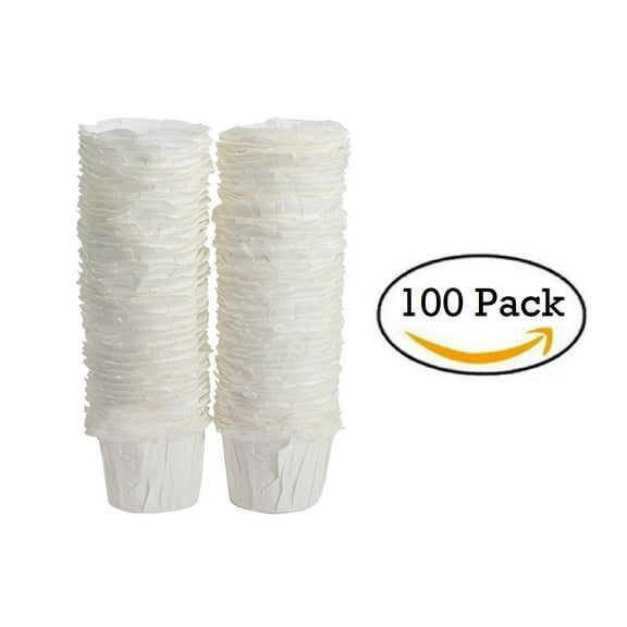 Paper Keurig Compatible Single-Serve Disposable Paper Filters (100) Count