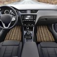 thumbnail image 3 of Stripe Car Foot Mats Universal Car Foot Mats Carpet 4 Pieces Dirty Resistant Front And Rear Mats Set Car Accessories, 3 of 5