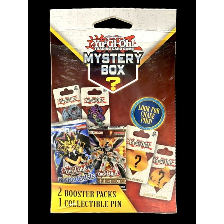 Yu-Gi-Oh! Mystery Hanger Box, 2 Booster Packs, 1 Collectible Pin, Legacy  Packs - Walmart.com