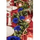 thumbnail image 2 of Flores Artificiales N&T NIETING Espuma Azul Marino Brillantes 25 piezas, 2 of 7