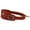 Red, variant on Genuine Leather Two Buckles Dog Collar 9.5"-12.5" Neck for Small Breeds and Puppies Red