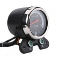 thumbnail image 2 of Instrumento de motocicleta DC 12V, odómetro doble, velocímetro, medidor con indicador LED para GN125 Jadeshay A, 2 of 8