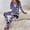 Baroque Greek Key, variant on Women's Pajamas Set Milk Silk Long Sleeve Sleepwear Red Christmas Snowflake Lounge Sets 2 Piece