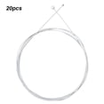 thumbnail image 3 of Tbest Bicycle Brake Cable, 20pcs Metal 2.5m Length 1.6mm Thick Electric Bike Brake Cable Bicycle Rear Brake Cable Brake Line Cycling Accessory, 3 of 8