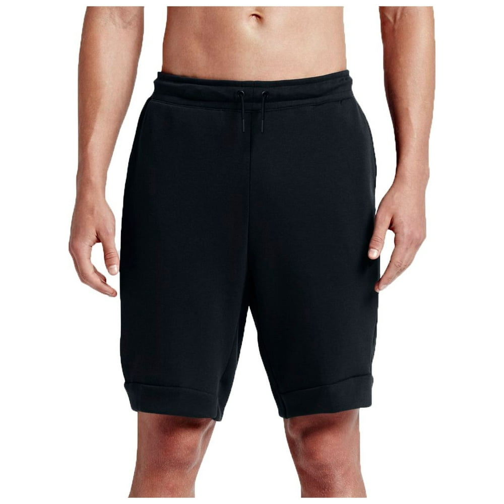 Nike - Nike Men's Sportswear Tech Fleece Shorts (Black Black, L ...