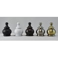 thumbnail image 2 of Urbanest Crown Lamp Finial –2 Inch Tall, Glossy White – Decorative Lamp Shade Finial for Table & Floor Lamps- 1 Piece, 2 of 2