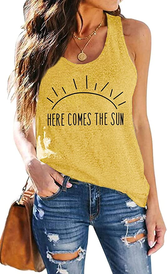 Here Comes The Sun Shirts Tank Top 