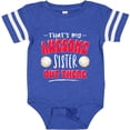 thumbnail image 3 of Inktastic That's My Awesome Sister out There with Volleyball Boys or Girls Baby Bodysuit, 3 of 5
