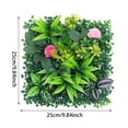 thumbnail image 3 of 3/2/1pcs Artificial Plant Wall Panels Topiary Hedge Plant Privacy Hedge Screen UV Protected Decor Faux Greenery Wall for Outdoor & Indoor Garden Fence Backyard, 3 of 6