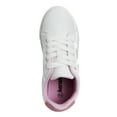 thumbnail image 3 of Kensie Girl Lace Up Girls Glittery Casual Sneakers. (Little Kids/Big Kids), 3 of 7