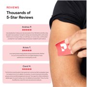 Pure Patch® Energy Patch – Botanical-Inspired Topical Patch with Caffeine, Amino Acids, and Electrolyte Blend – Non-Ingestible Format – 30 Patches